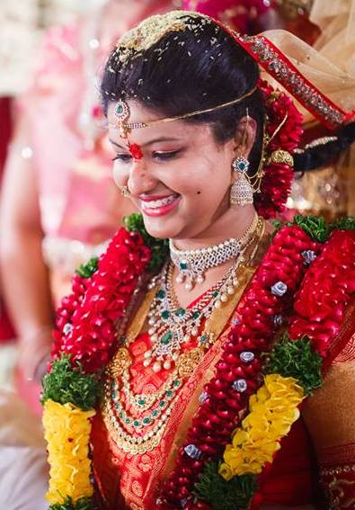 Gorgeous Bride in Ashwin Kireet Photography