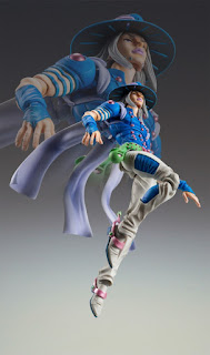 Imágenes oficiales de Gyro Zeppeli de "Jojo's Bizarre Adventure: Steel Ball Run" - Medicos Entertainment