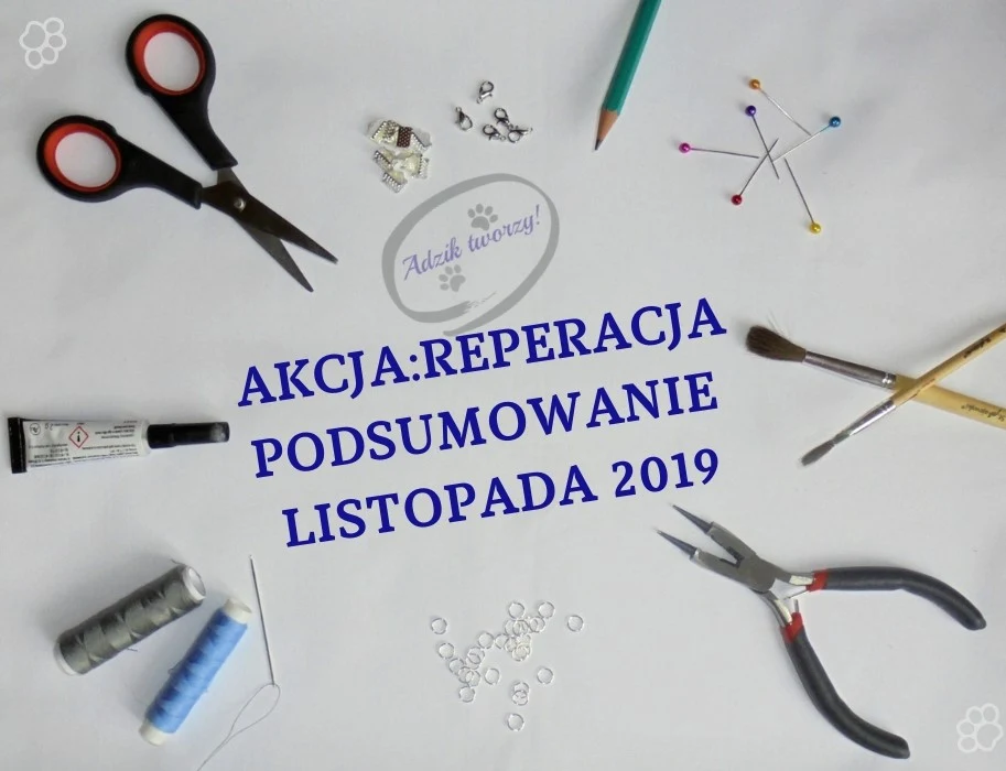 Akcja:Reperacja u Adzika - pomysły listopad 2019