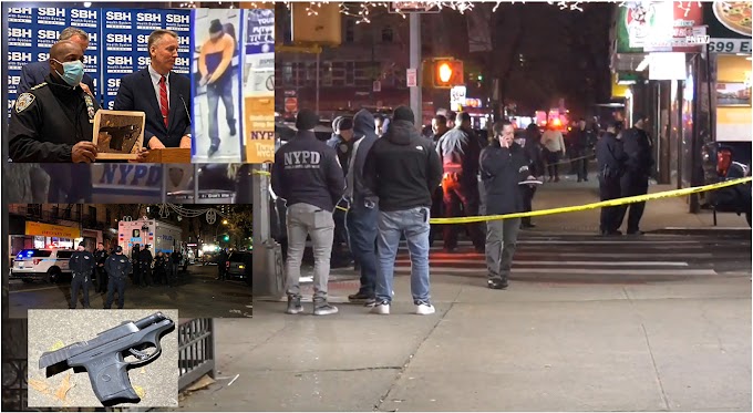 Hispano con largo prontuario criminal hiere dos policías que enfrentó a balazos en El Bronx  a la entrada de un edificio
