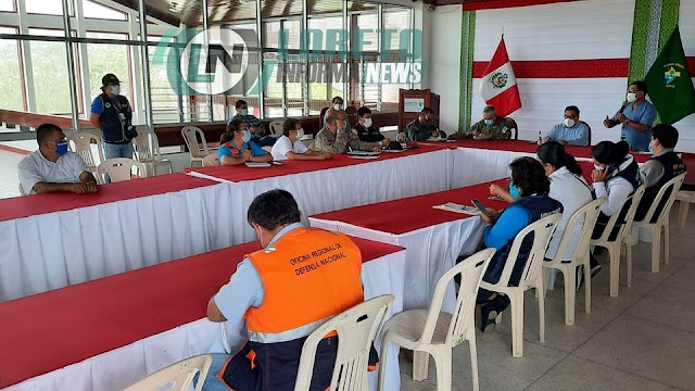 Iquitos: GOREL Realiza Reunión de Emergencia por casos de rebrote COVID19