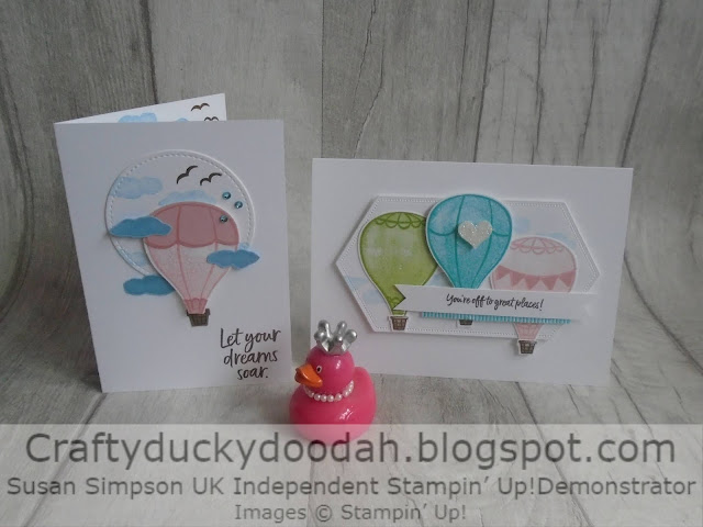 Craftyduckydoodah!, Stampin' Up! UK Independent  Demonstrator Susan Simpson, Above The Clouds, Supplies available 24/7 from my online store, 