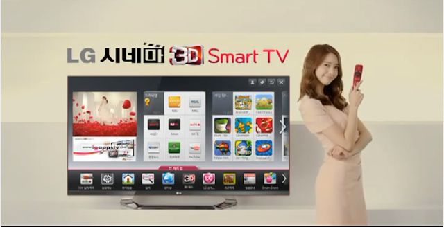 SNSD new LG 3D Smart TV Commercial Film