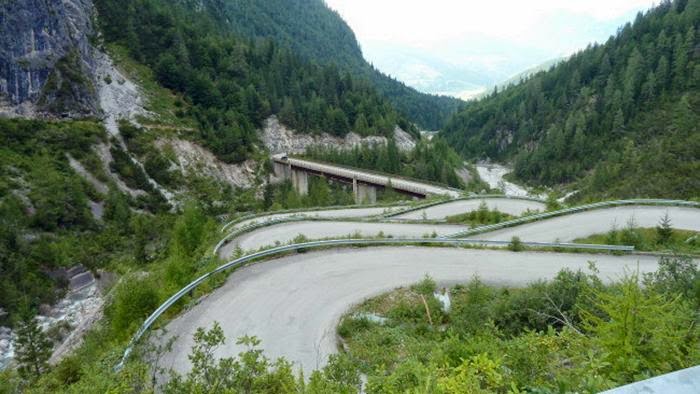 Forcella Lavardet Mountain Pass, Italy