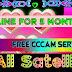 Airtel Free Cccam Server 2021 All Satellite 5 Months Free Cline