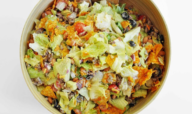 DORITOS TACO SALAD with 4 Smart Points - Weight watchers