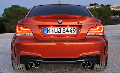 2011 BMW 1 Series M Coupe Rear View