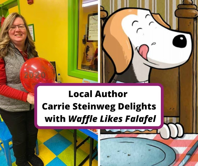 Waffle Likes Falafel by Local Author Carrie Steinweg Inspires Children to Explore Food with a Whimsical Tale