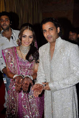 Bollywood Stars at hegde's Wedding Reception