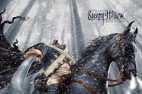 The Legend of Sleepy Hollow Screen Print by Mike Saputo x Bottleneck Gallery
