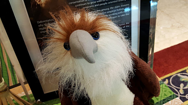 Philippine Eagle Stuffed Toy on sale at Marco Polo Davao