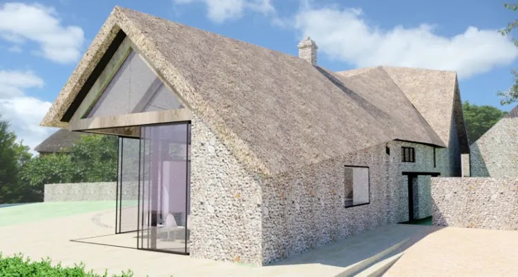 What are the advantages of a thatched roof?