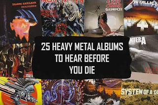 LOS 25 HEAVY-ROCK-METAL DISCOS PARA ESCUCHAR ANTES DE MORIR