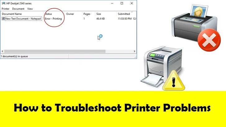 How to Troubleshoot Printer Problems