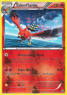 Talonflame Pokemon X and Y Card