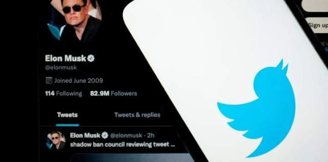 Alt: = "Elon Musk and his Twitter account"