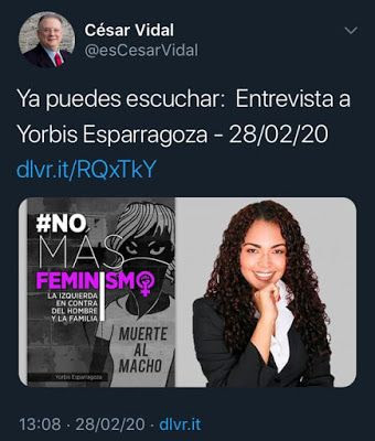 Cesar-Vidal-feminismo-Yorbis-Esparragoza