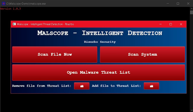 Malscope Antivirus First Setup - Remove modern malware variants