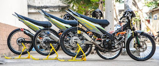 70 Foto dan Gambar Motor Drag Modifikasi Tercepat