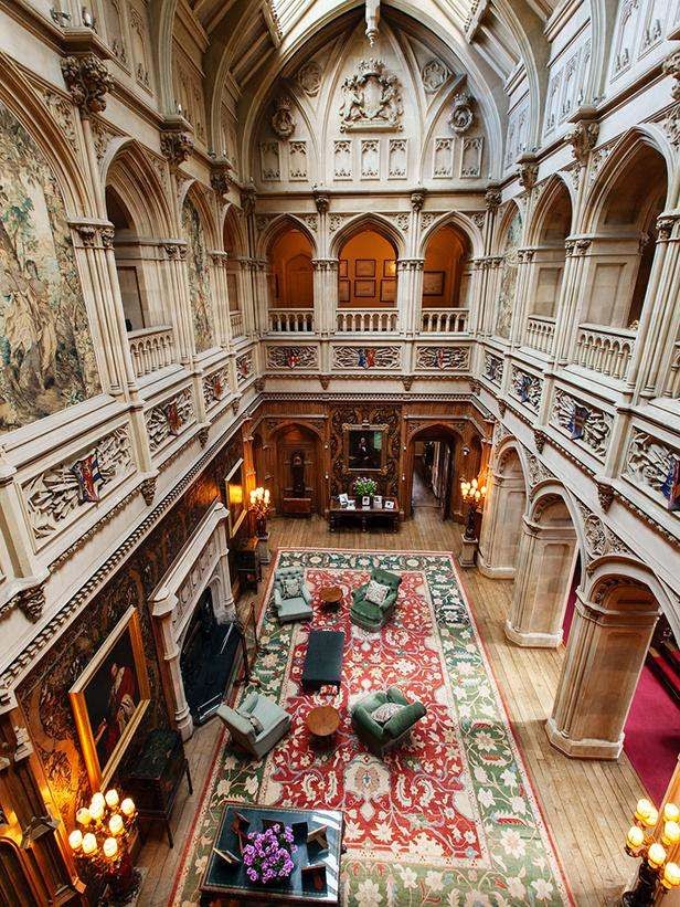 Houses of State: Highclere Castle - Downton Abbey - Photos and Floor