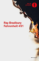 Fahrenheit 451 - Libri, scrittori, copertina