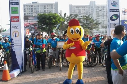 MASKOT INDOMARET YAITU SI DOMAR ATAU SEMUT INDOMARET