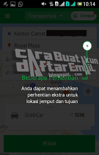 cara pesan 2 grabcar sekaligus