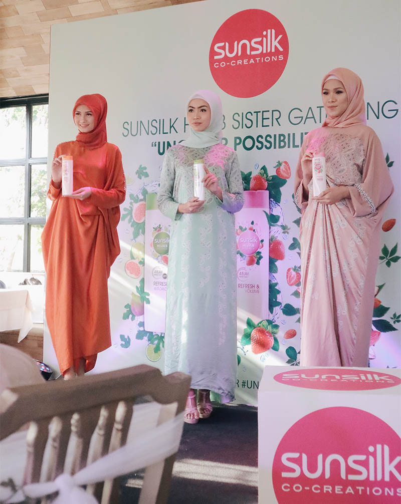 SOLUSI PERAWATAN RAMBUT UNTUK HIJABERS DARI SUNSILK HIJAB Get Up