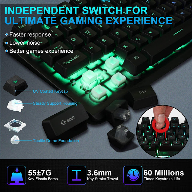 NPET K10 Gaming Keyboard