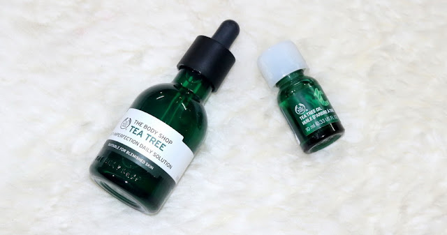 Tinh dầu trà trị mụn The Body Shop Tea tree oil