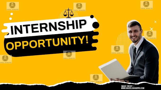 One Month Internship Opportunity under SMA Legal, Chandigarh : September 2023