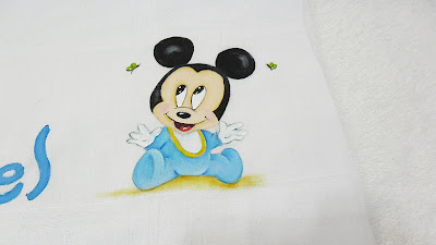 pintura mickey baby