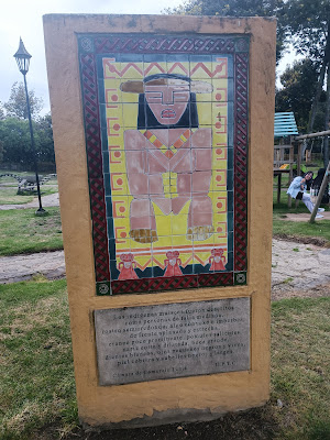 Pozo de Hunzaúa en Tunja