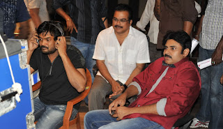 Camera Man Ganga Tho rambabu Working Stills