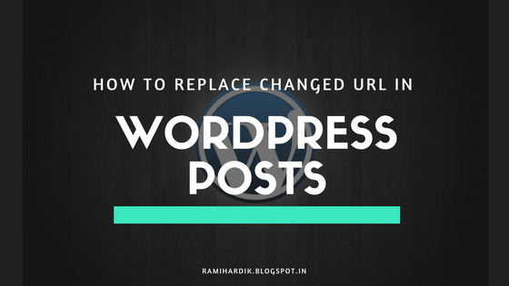 How to Replace Changed URL