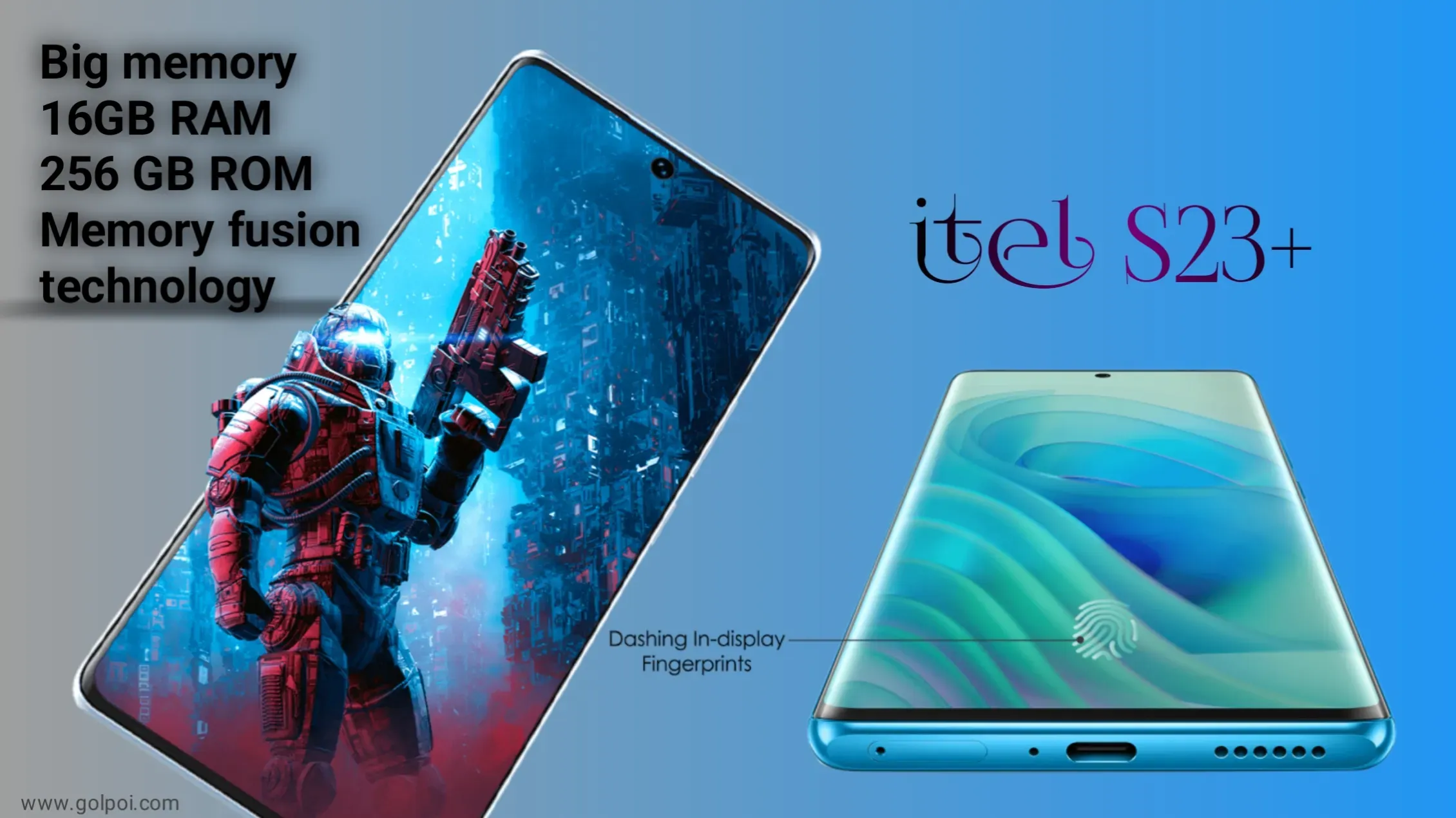itel S23+ Bangladesh teaser
