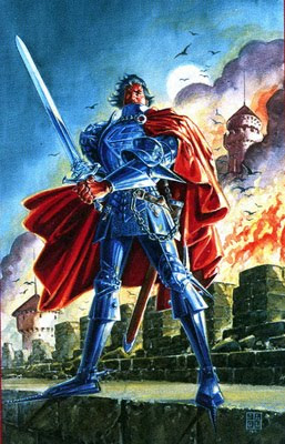 Actually wearing Luthor's armor there