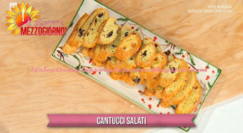 Cantucci salati ricetta zia Cri