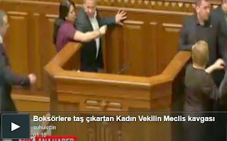 Kadın Vekilin Meclis kavgası