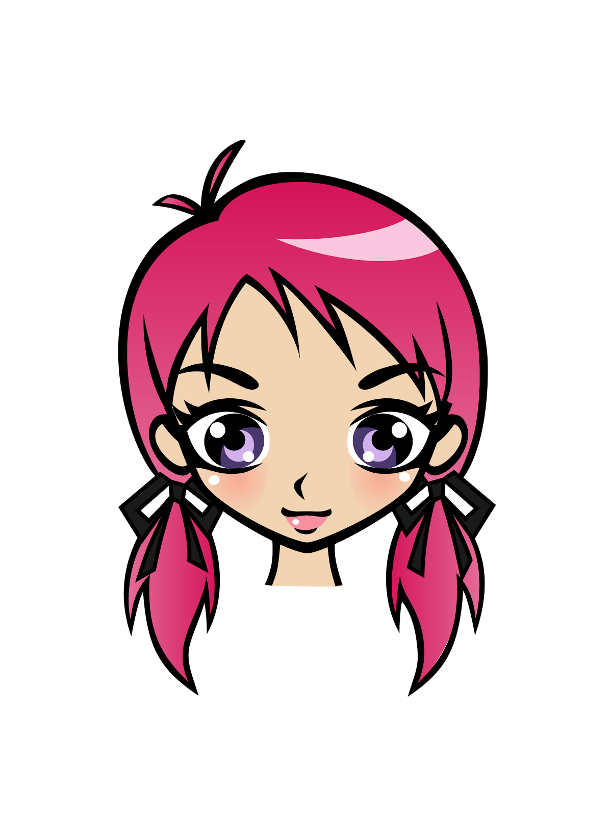  Cute  Clipart 20 Free High Resolution Cute  Manga Girls  