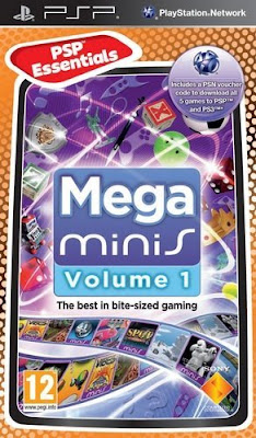 Mega Minis Volume 1, 2, 3 - PSP Game