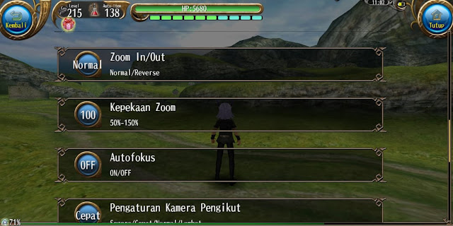 Pengaturan kamera