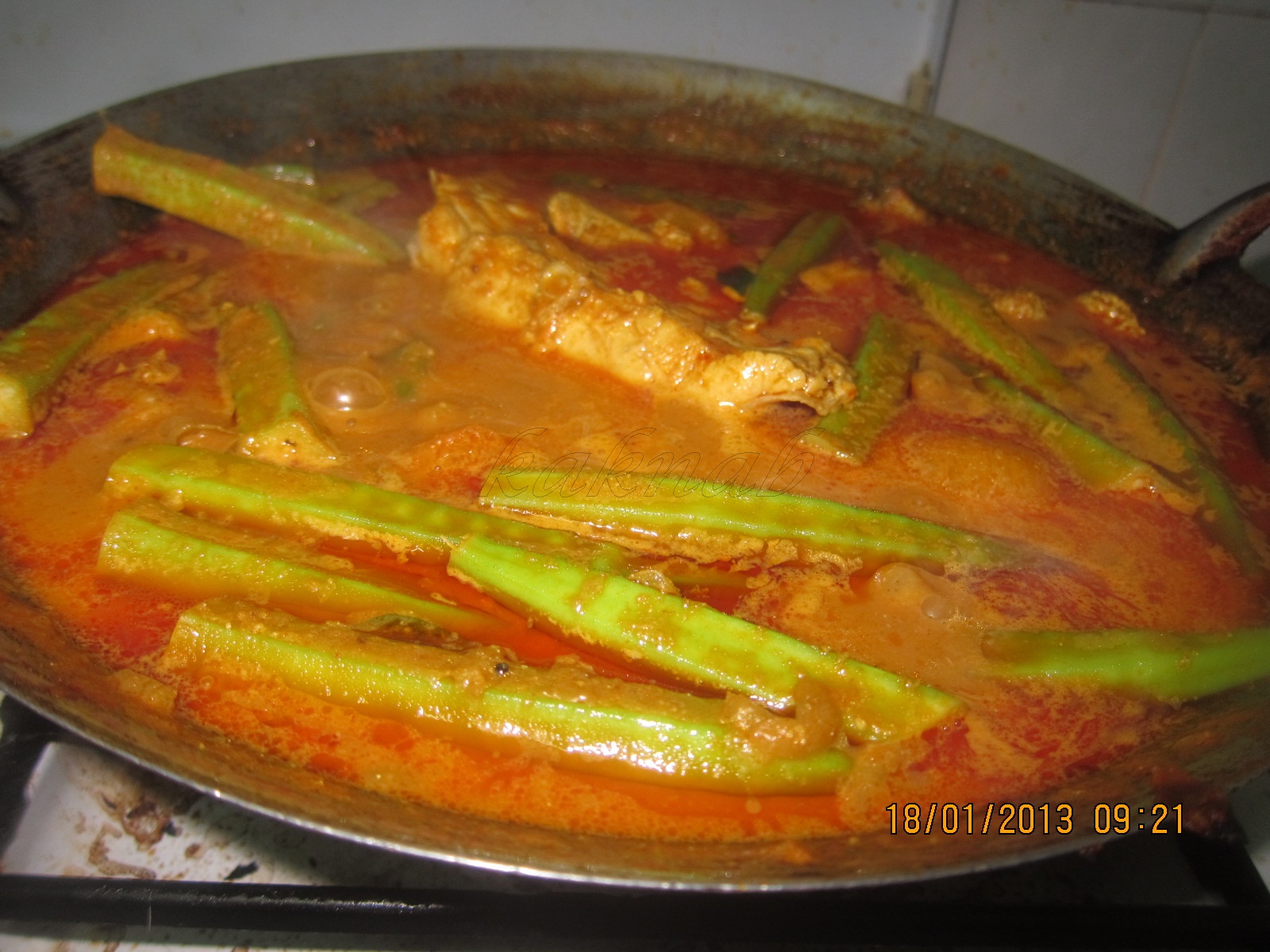 JOM JAHIT JOM MASAK : KARI IKAN BAJI