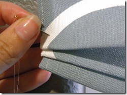 Then sew.