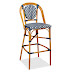 French Bistro Woven Bar Stools