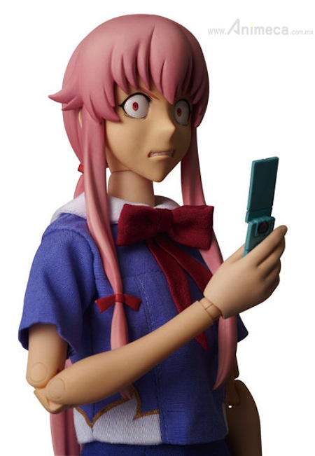 FIGURA YUNO GASAI REAL ACTION HEROES MIRAI NIKKI