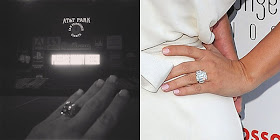 Kim kardashian engagement ring