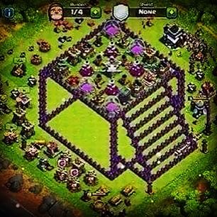 17 Gambar Base Clash Of Clans (Coc) Unik, Lucu, Kreatif 