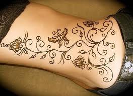 mehndi tattoo