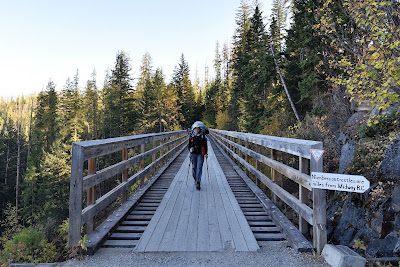 Sonya Richmond Trestle Trekking.